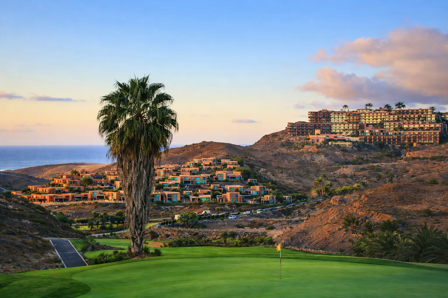 Salobre Golf views